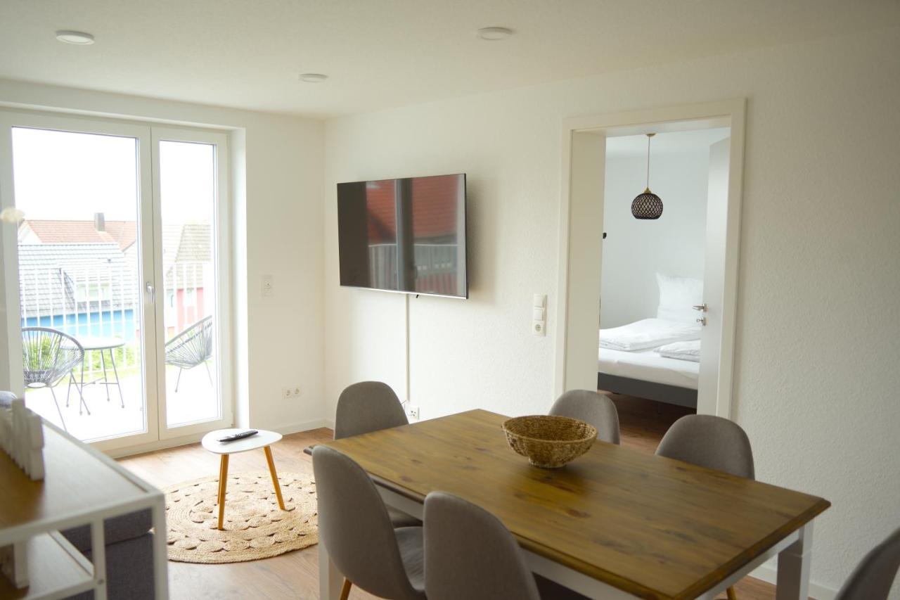 Exklusive Neubauwohnung Mit Wundervoller Aussicht Naehe Europapark Und Rulantica Burgheim Exteriér fotografie